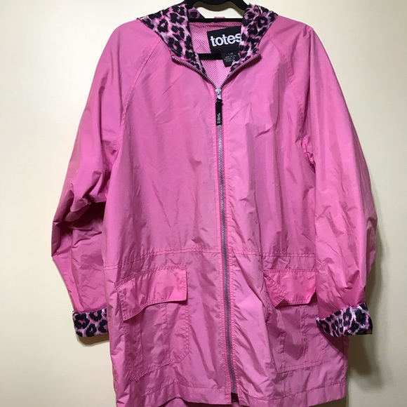 totes rain jacket womens